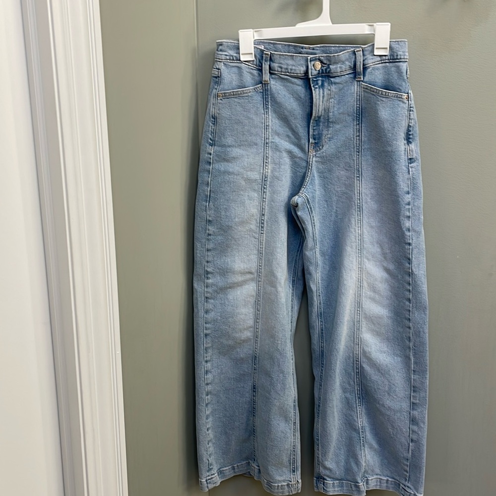 Gap size 10S wide Leg jeans